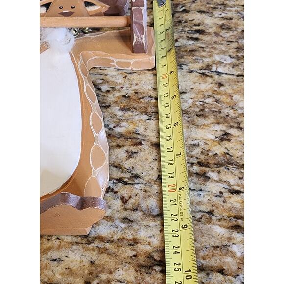 Vintage Moose Christmas Candy‎ Cane Holder Wood - Picture 4 of 4